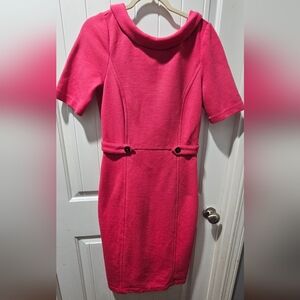 Boden Brand Elegant Pink Short Sleeve Dress